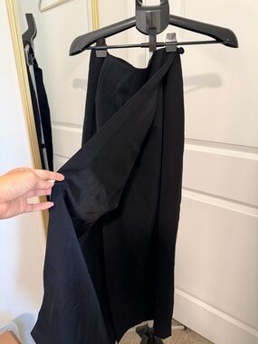 Geoffrey Beene Sport | Black Wrap Pencil Skirt
